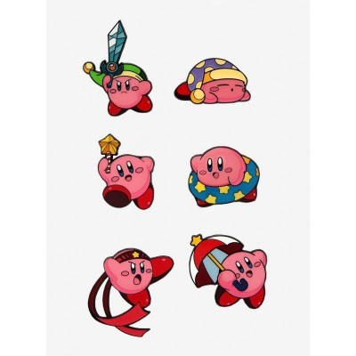 Kirby Adorable Pink Puff Enamel Pin Blind Box