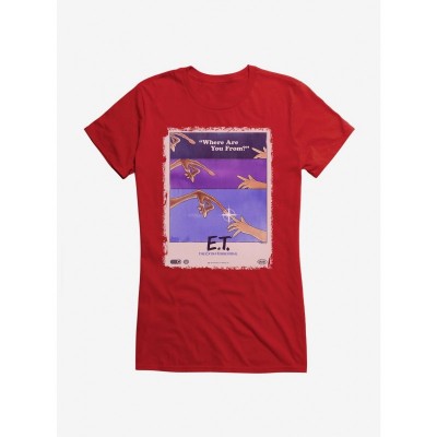 E.T. 40th Anniversary Girls Comfortable Lightweight T-Shirt
