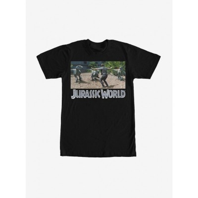Jurassic World Owen Grady Velociraptor Pack Unisex T-Shirt - Black