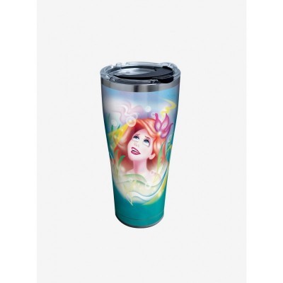 Disney 80S The Little Mermaid Ariel 30oz Stainless Steel Tumbler With Lid
