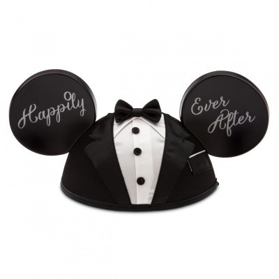 Mickey Mouse Groom Ear Hat for Unisex Formal Wear