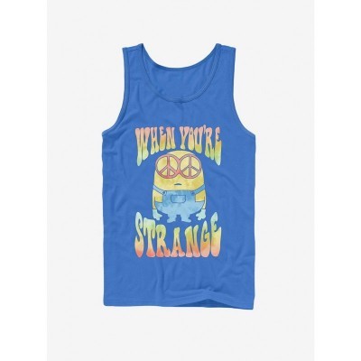 Despicable Me Minion Tie-Dye Grey Tank Top - Unisex