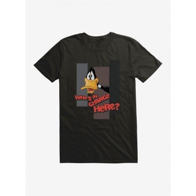 Looney Tunes Daffy Duck Who's Boss Men's T-Shirt
