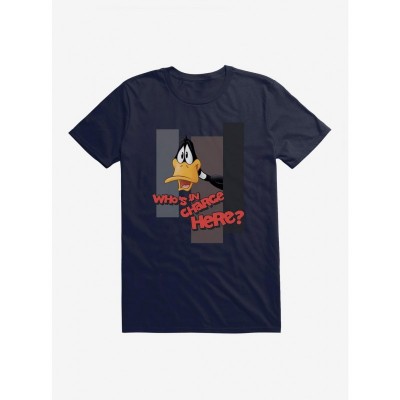 Looney Tunes Daffy Duck Who's Boss Men's T-Shirt