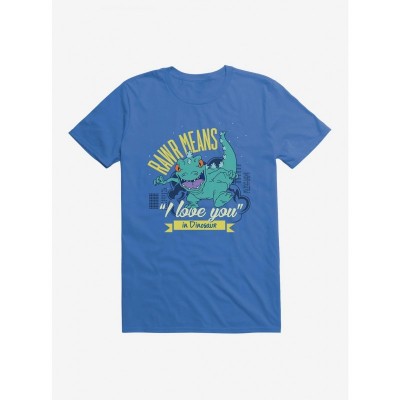 Rugrats Reptar "Rawr Means I Love You" Unisex Lightweight T-Shirt