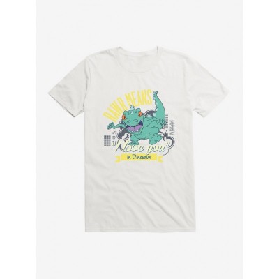 Rugrats Reptar "Rawr Means I Love You" Unisex Lightweight T-Shirt