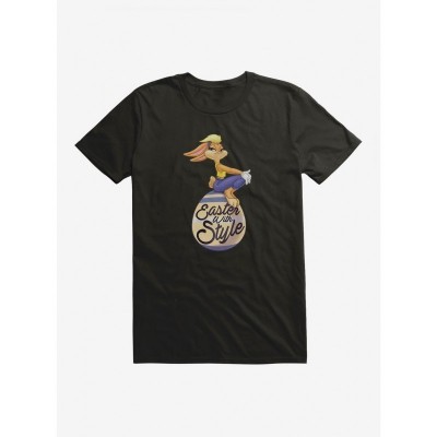 Looney Tunes Easter Style Men's T-Shirt - Lightweight Cotton for Lola Bunny Fans