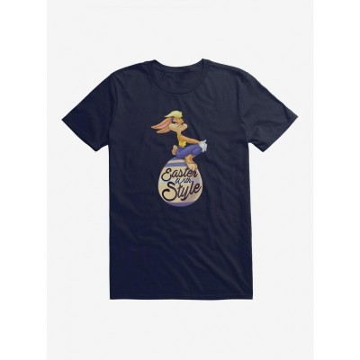 Looney Tunes Easter Style Men's T-Shirt - Lightweight Cotton for Lola Bunny Fans