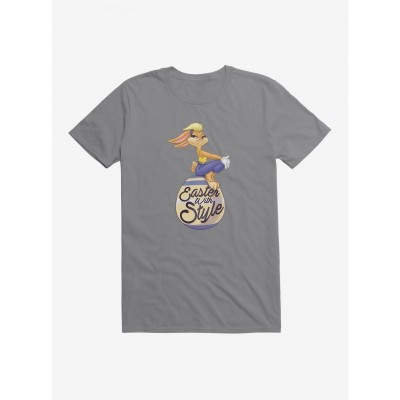Looney Tunes Easter Style Men's T-Shirt - Lightweight Cotton for Lola Bunny Fans