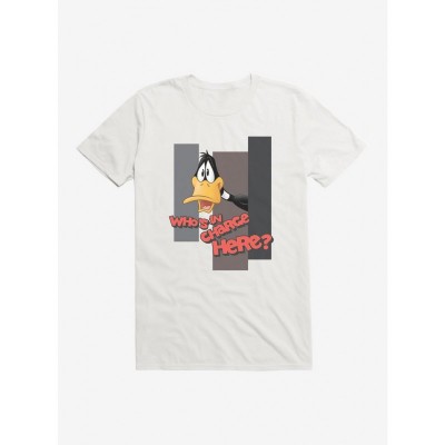 Looney Tunes Daffy Duck Who's Boss Men's T-Shirt