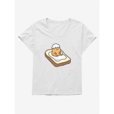 Gudetama Plus Size Scoop Neck Tee for Girls