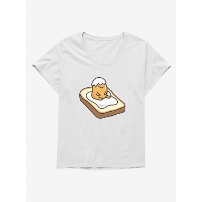 Gudetama Plus Size Scoop Neck Tee for Girls