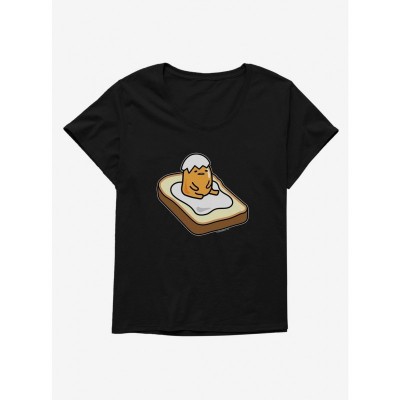 Gudetama Plus Size Scoop Neck Tee for Girls
