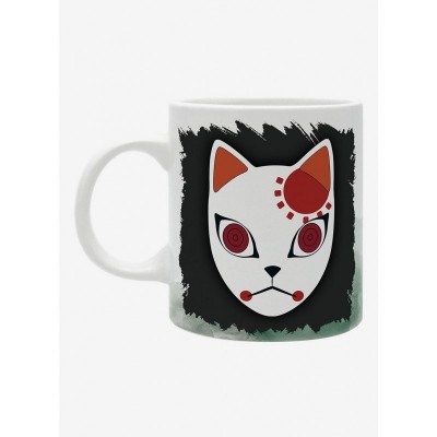 Demon Slayer Official Glass and Mug Set - 14oz Slayers Glass & 11oz Tanjiro Mask Mug
