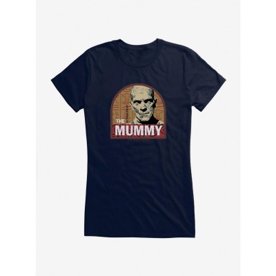 Mummy Themed Hieroglyphics Tee for Girls