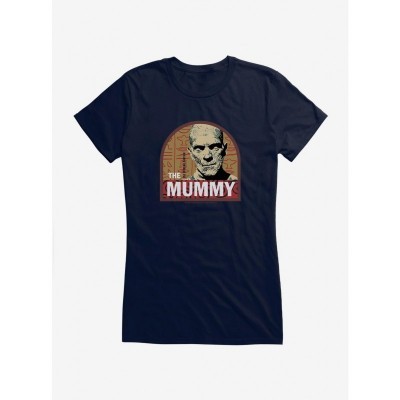 Mummy Themed Hieroglyphics Tee for Girls