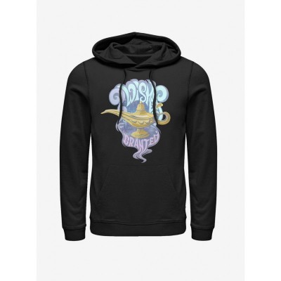Disney Aladdin Wishes Fulfilled Black Hoodie for Men