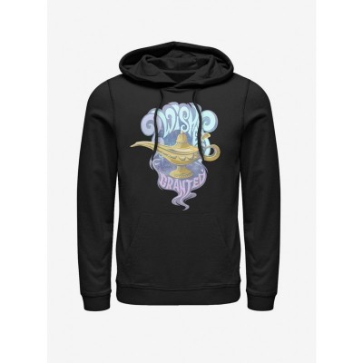 Disney Aladdin Wishes Fulfilled Black Hoodie for Men