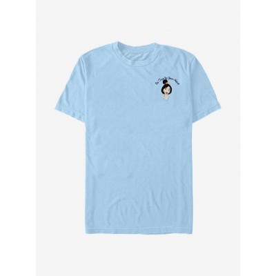 Disney Mulan True Heart T-Shirt - Blue Men's