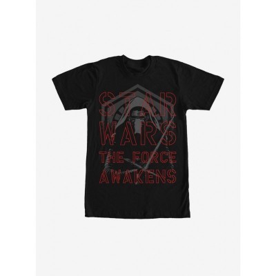 Star Wars Unisex Dark Kylo Ren T-Shirt - Black