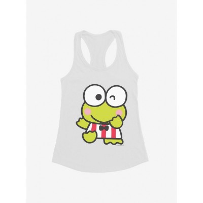 Keroppi Winking Cartoon Girls Tank Top