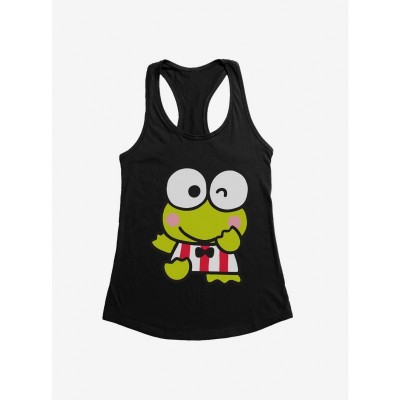 Keroppi Winking Cartoon Girls Tank Top