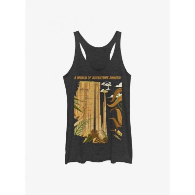 Disney Pixar Up Adventure Girls Tank Top - Black