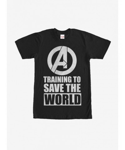 Marvel Avengers Training to Save World T-Shirt $7.46 T-Shirts
