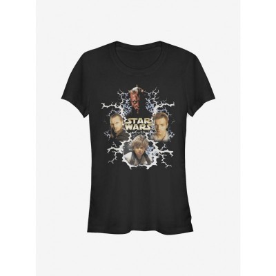 Star Wars Classic Episode I Tee for Girls - Black
