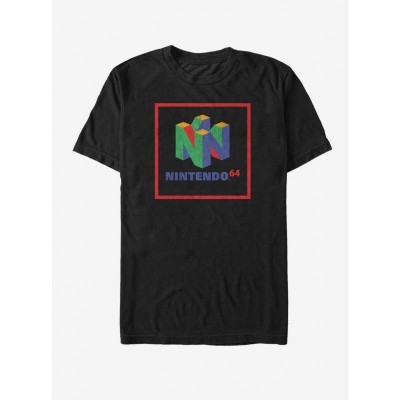 Nintendo 64 Element T-Shirt for Men - Black