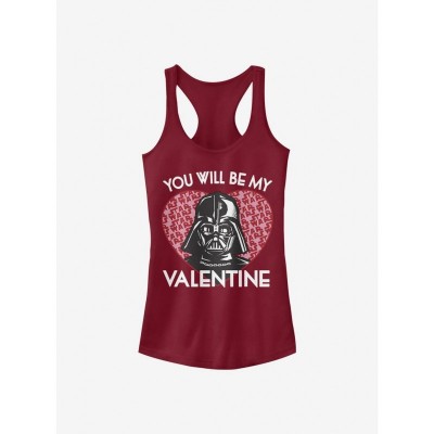 Star Wars Darth Vader Girls Cotton Tank Top - Red