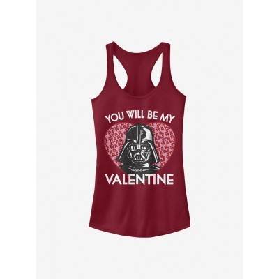 Star Wars Darth Vader Girls Cotton Tank Top - Red