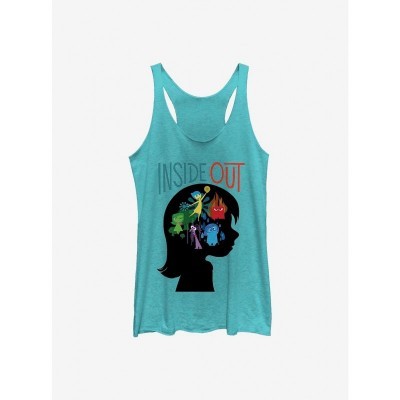 Disney Pixar Inside Out Girls Blue Tank Top
