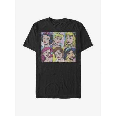 Disney Princess Pop T-Shirt - Black for Men