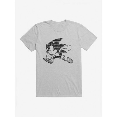 Sonic The Hedgehog Lightweight Cotton Men's T-Shirt