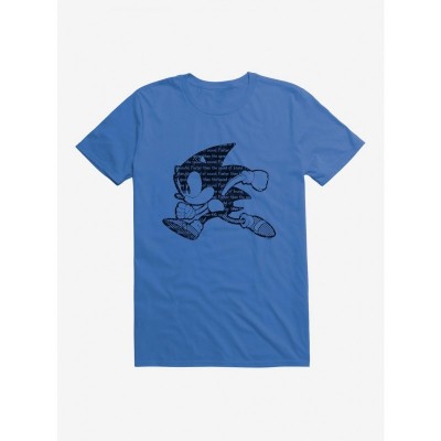 Sonic The Hedgehog Lightweight Cotton Men's T-Shirt