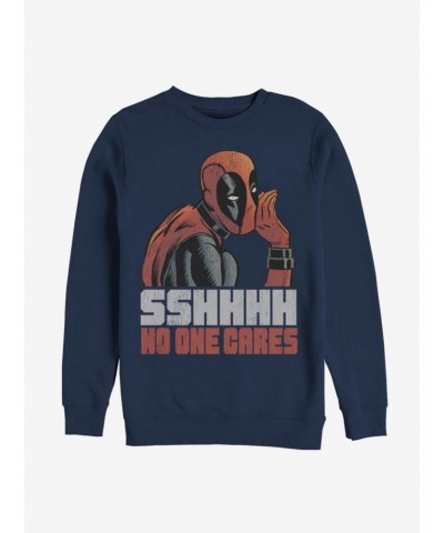 Marvel Deadpool No One Sweatshirt $9.74 Merchandises