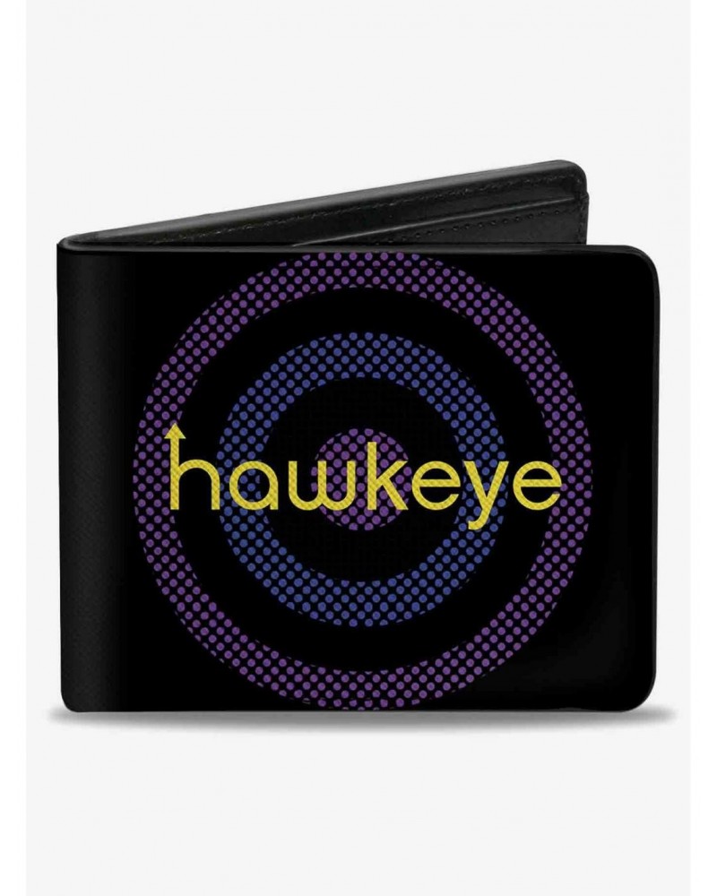 Marvel Studios Hawkeye Bullseye Logo Bifold Wallet $8.15 Wallets