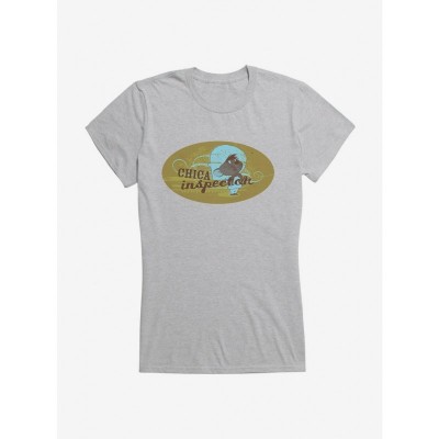 Speedy Gonzales T-Shirt for Girls - Lightweight Cotton Chica Inspector Tee