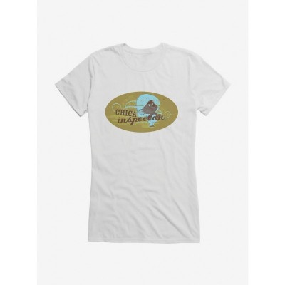 Speedy Gonzales T-Shirt for Girls - Lightweight Cotton Chica Inspector Tee
