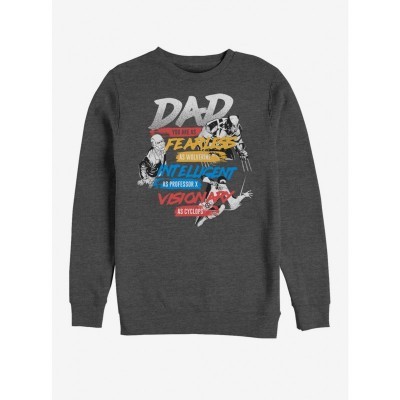Marvel X-Men Men's Black X-Dad Hoodie