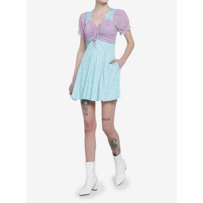 Her Universe The Little Mermaid Lace-Up Sweetheart Dress