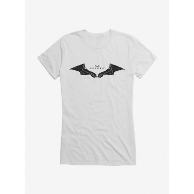 Batman's Center Bat Girl T-Shirt for Junior Girls