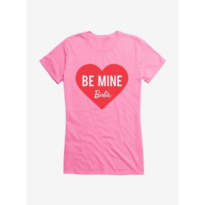 Barbie Valentine Heart Soft Cotton Girls T-Shirt