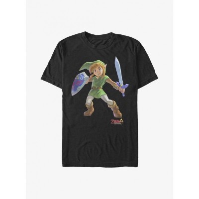 Nintendo The Legend of Zelda Link Unisex T-Shirt - Black