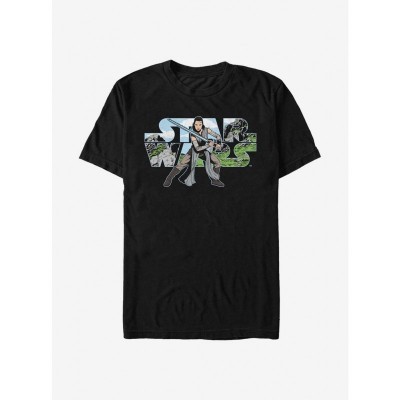 Star Wars Training T-Shirt for Men - Black, Lightweight Cotton