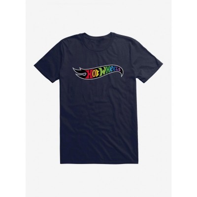 Hot Wheels Rainbow Pride Logo Men's T-Shirt