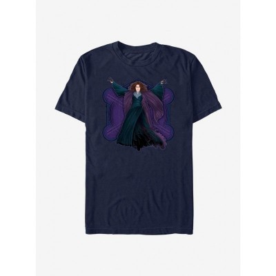 Extra Soft Marvel WandaVision Agatha Witch T-Shirt - Blue Men's Size