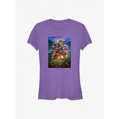 Disney Encanto Madrigal Family House Graphic Tee - Purple for Girls