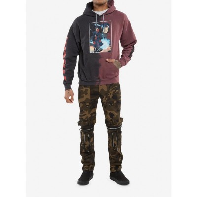 Naruto Shippuden Unisex Split-Dye Itachi Hoodie